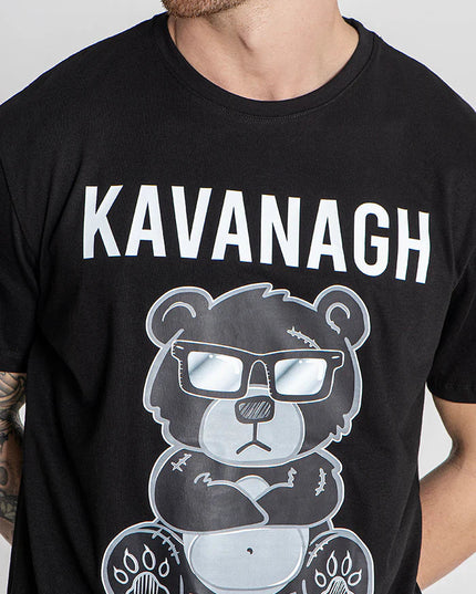 Black Mad Bear Tee