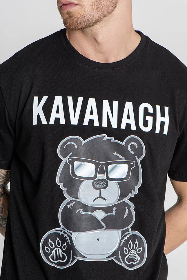 Black Mad Bear Tee