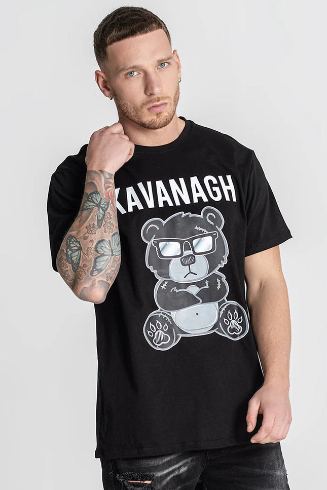 Black Mad Bear Tee