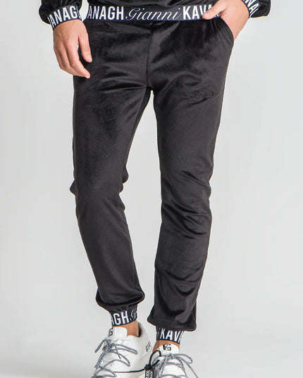 Black Montecarlo Elastic Joggers-Gianni Kavanagh-XS-Urbanheer