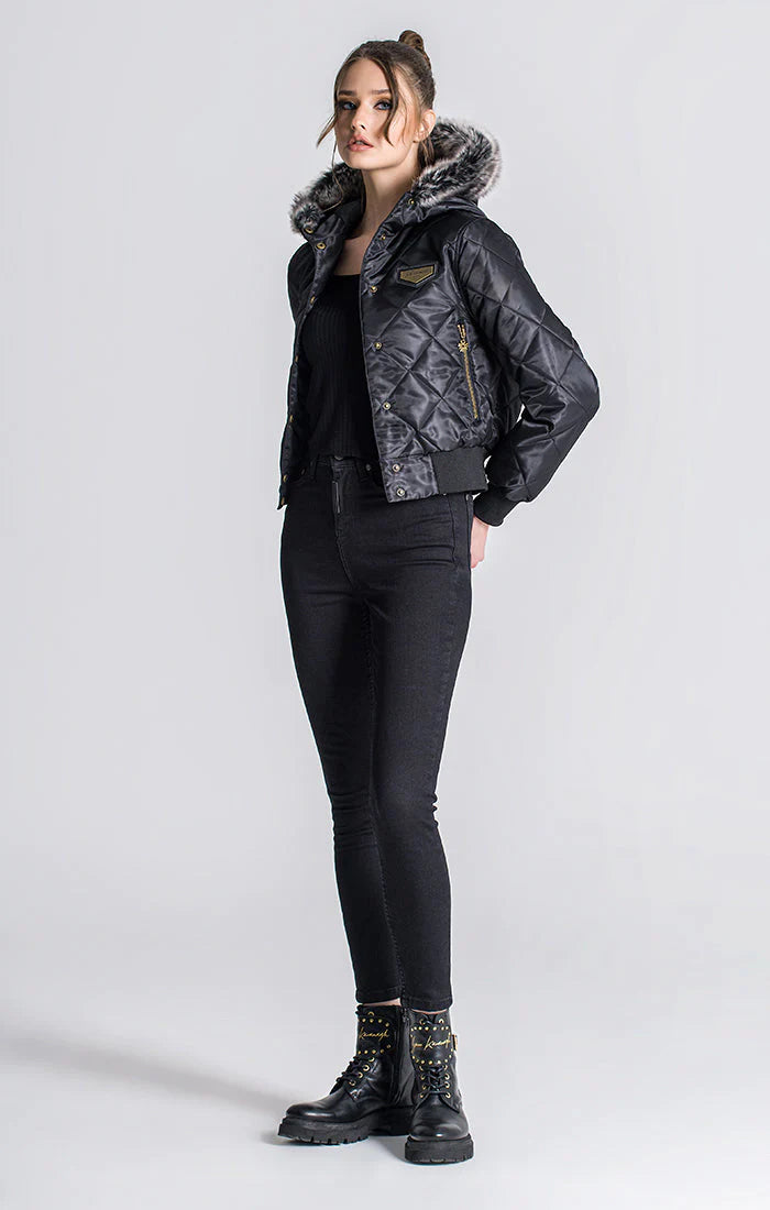 Black Shapes Jacket-Clothing - Women-Gianni Kavanagh-Urbanheer