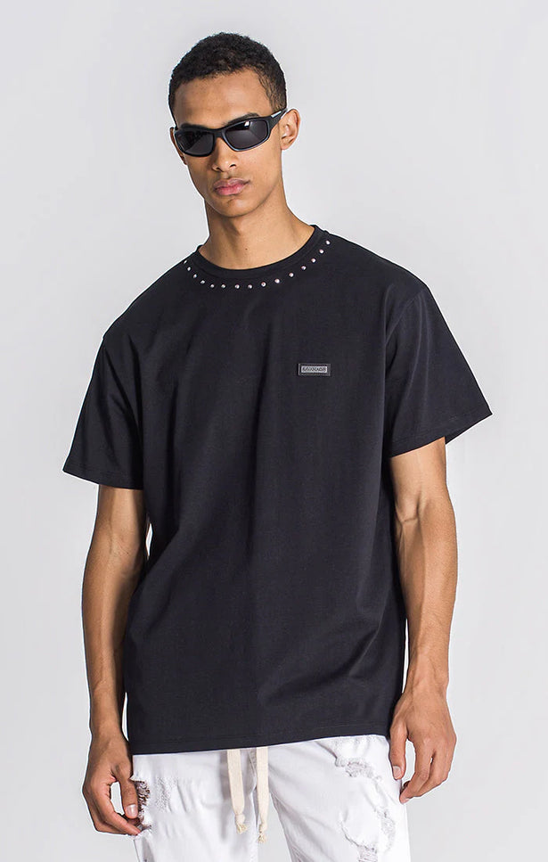 Gk Black Palms Oversized Tee-Gianni Kavanagh-Urbanheer