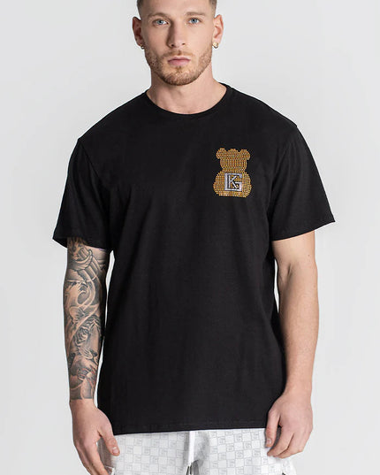 Black Precious Bear Tee