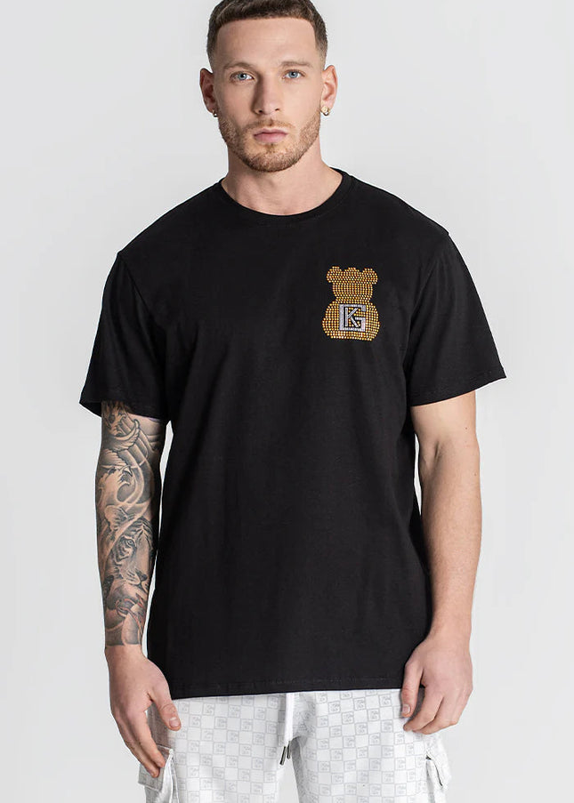 Black Precious Bear Tee