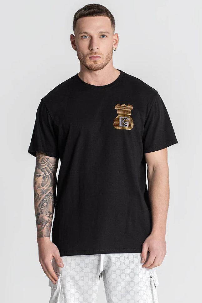 Black Precious Bear Tee