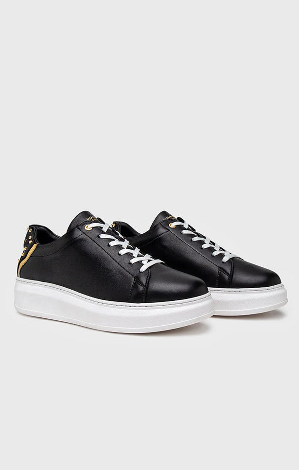 Black Punk Upscale Sneakers-Sneakers-Gianni Kavanagh-BLACK-42-Urbanheer