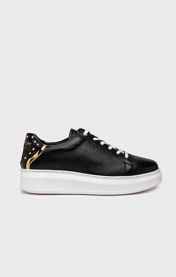 Black Punk Upscale Sneakers-Sneakers-Gianni Kavanagh-Urbanheer