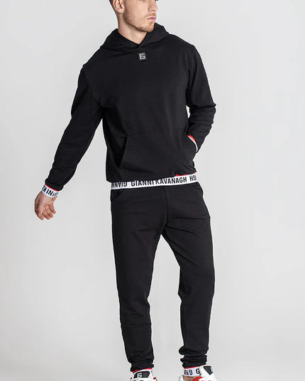 Black Track Hoodie