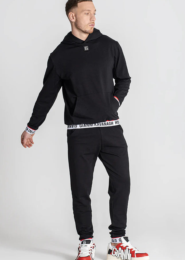 Black Track Hoodie