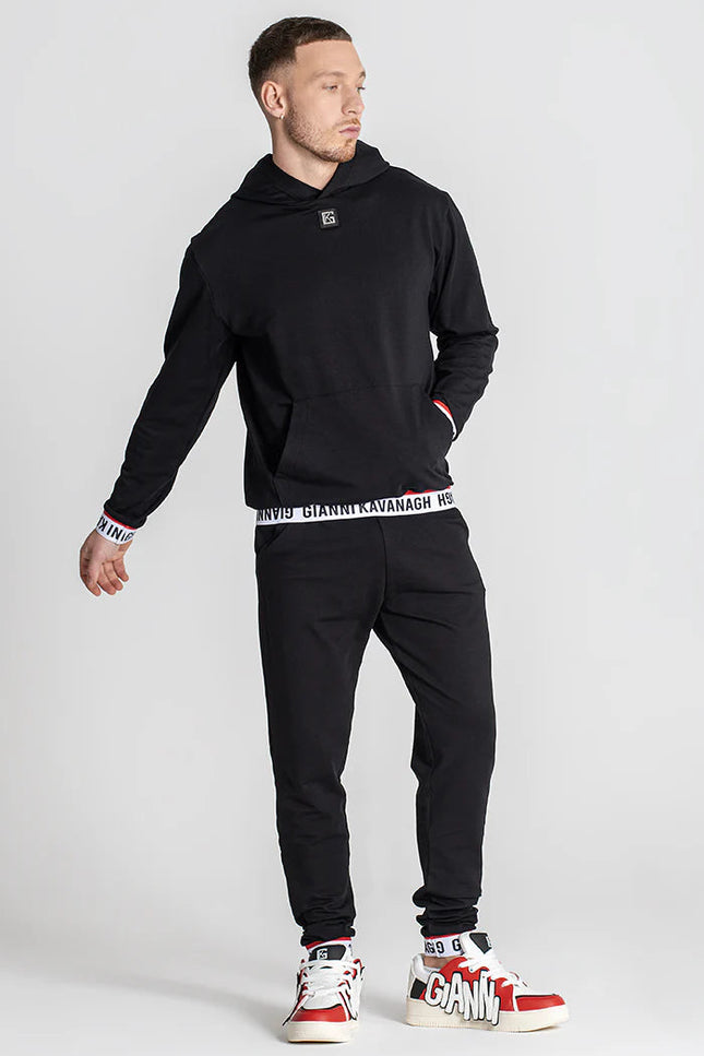 Black Track Hoodie