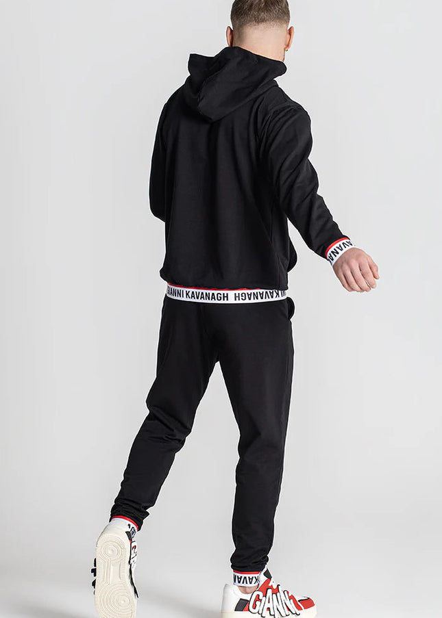 Black Track Hoodie