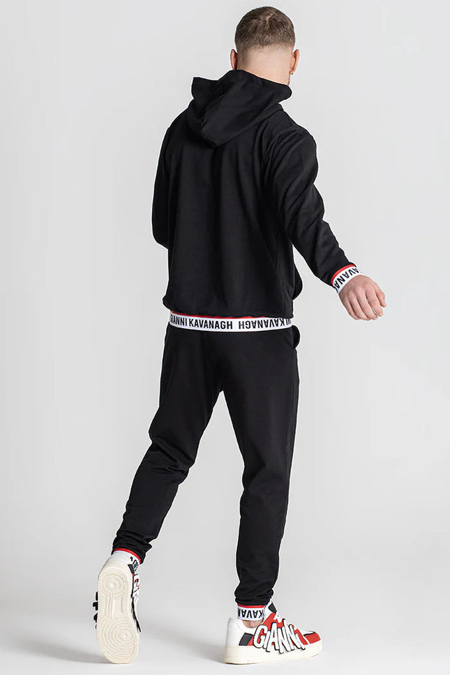 Black Track Hoodie