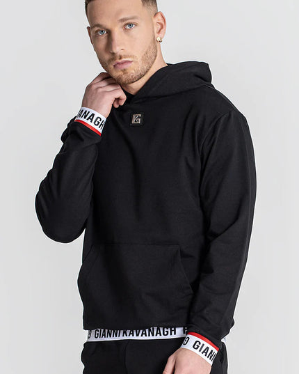 Black Track Hoodie