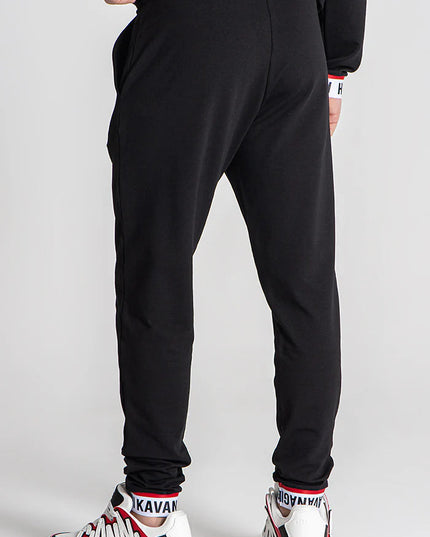 Black Track Joggers