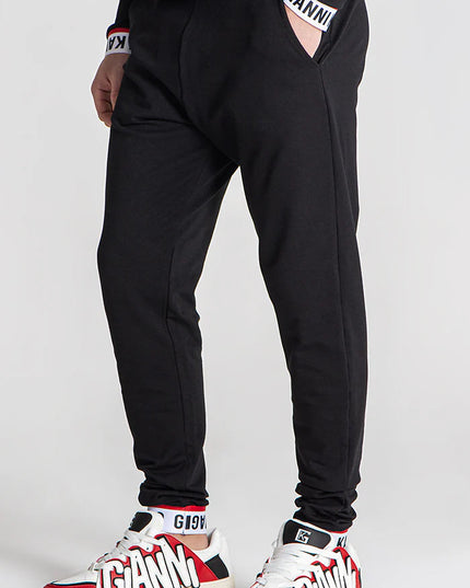 Black Track Joggers