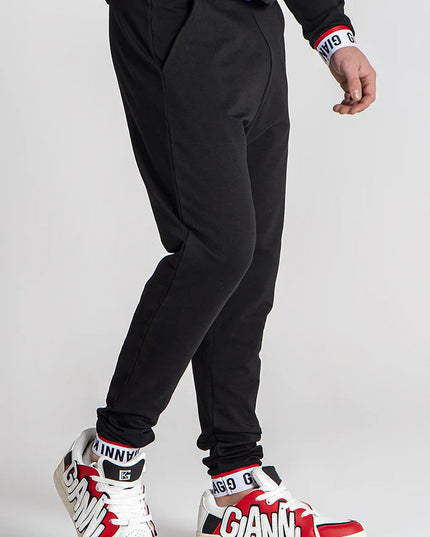 Black Track Joggers