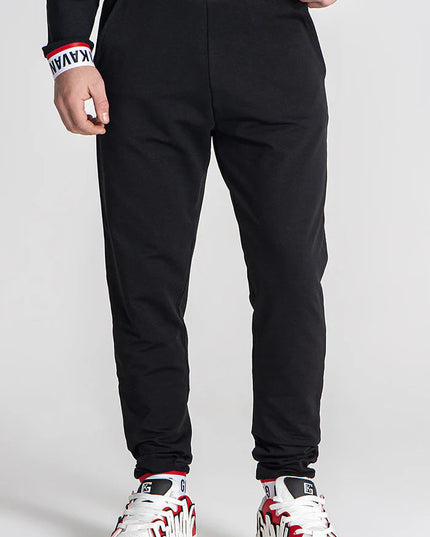 Black Track Joggers