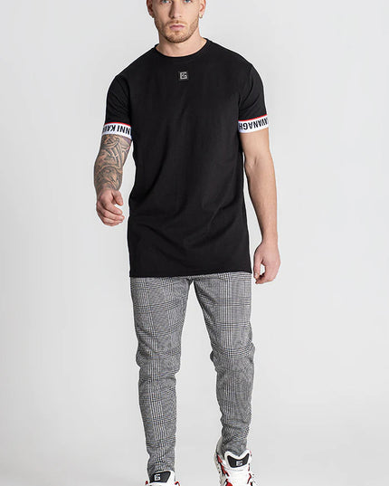 Black Track Tee