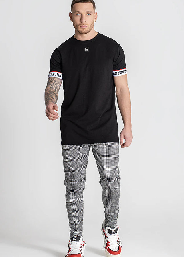 Black Track Tee