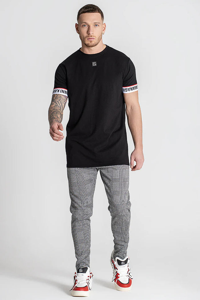 Black Track Tee