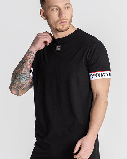 Black Track Tee