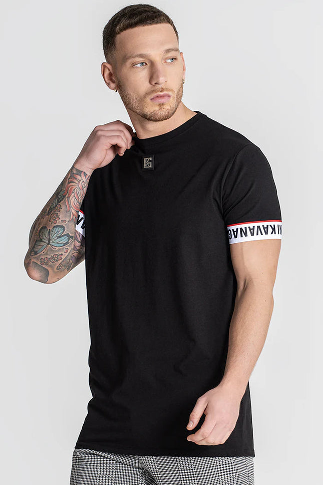 Black Track Tee