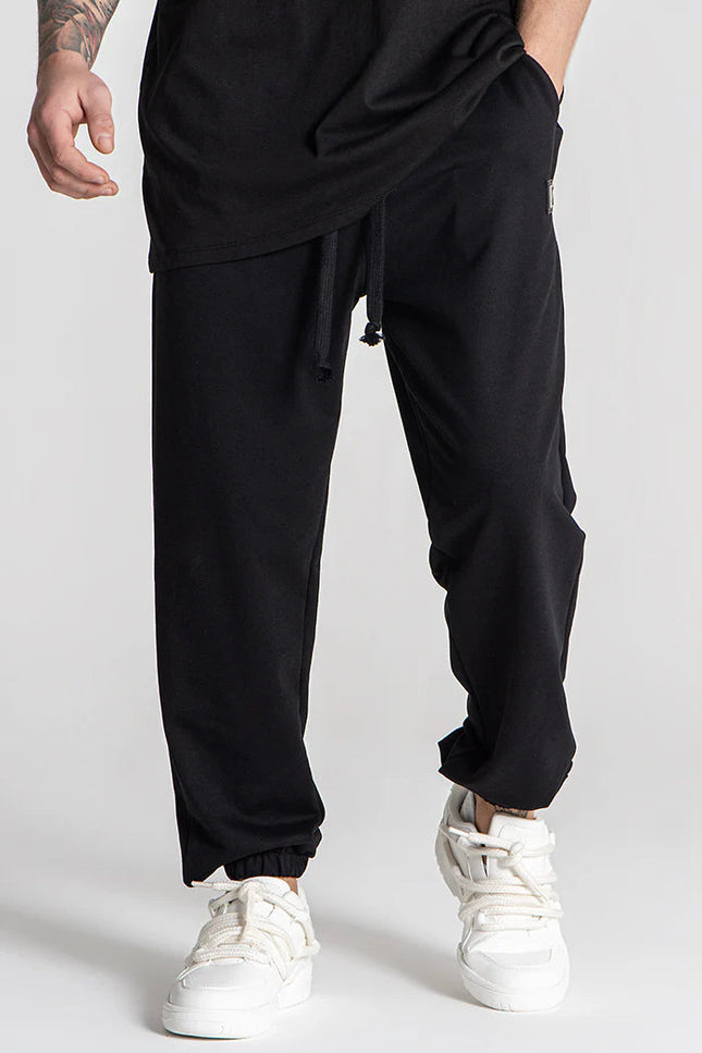 Black Unity Loose Joggers