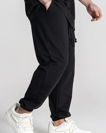 Black Unity Loose Joggers