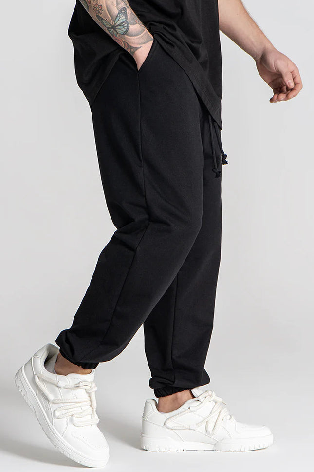 Black Unity Loose Joggers