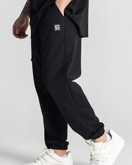 Black Unity Loose Joggers