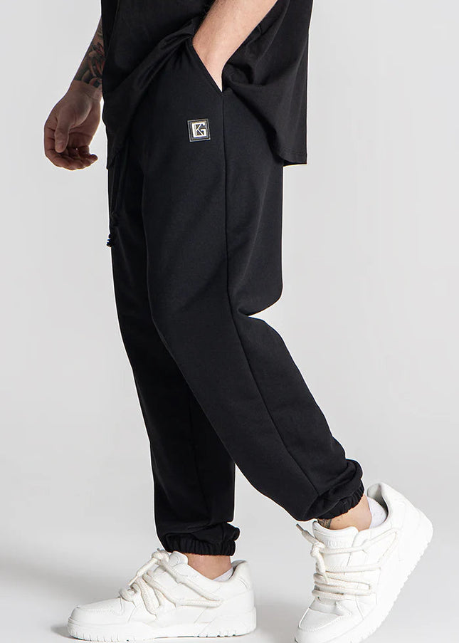 Black Unity Loose Joggers