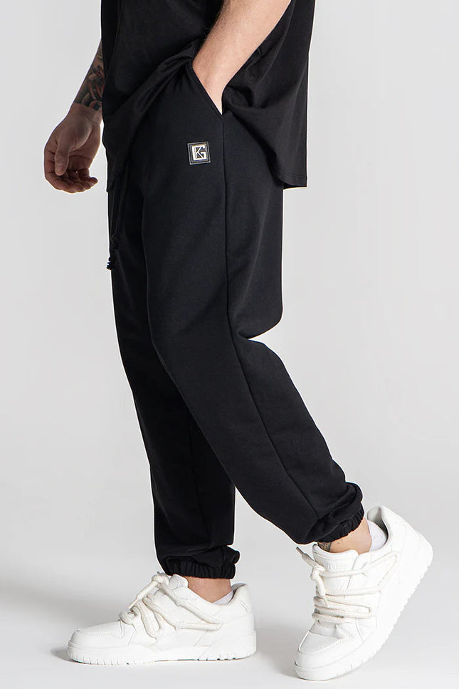 Black Unity Loose Joggers