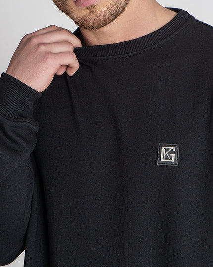 Black Zipper Sweat