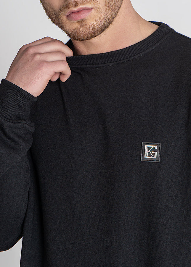 Black Zipper Sweat