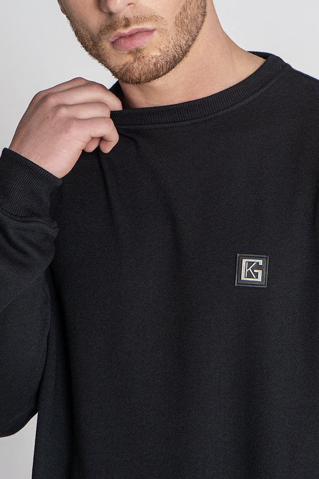 Black Zipper Sweat