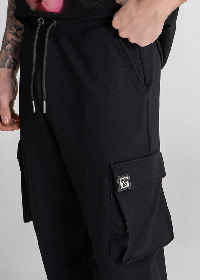 Black iD Cargo Pants