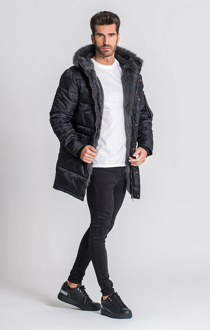 Black Id Coat-Clothing - Women-Gianni Kavanagh-Urbanheer