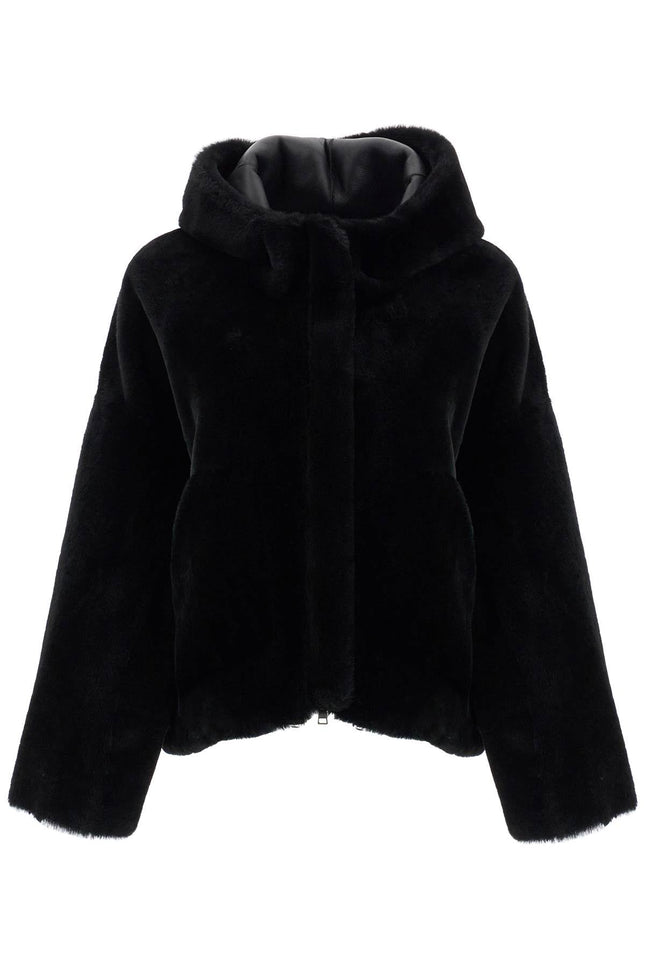 Blancha shearling bomber jacket