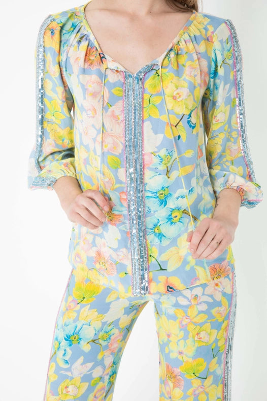 Bloom Blue Blouson