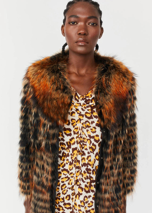 Blue Fox and Coney Fur Coat-4