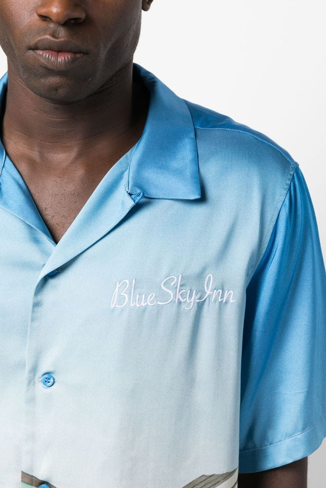 Blue Sky Inn Shirts Clear Blue