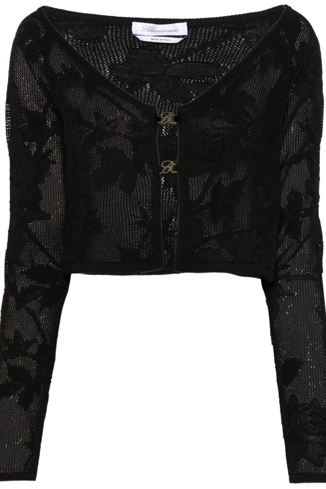 Blumarine Sweaters Black