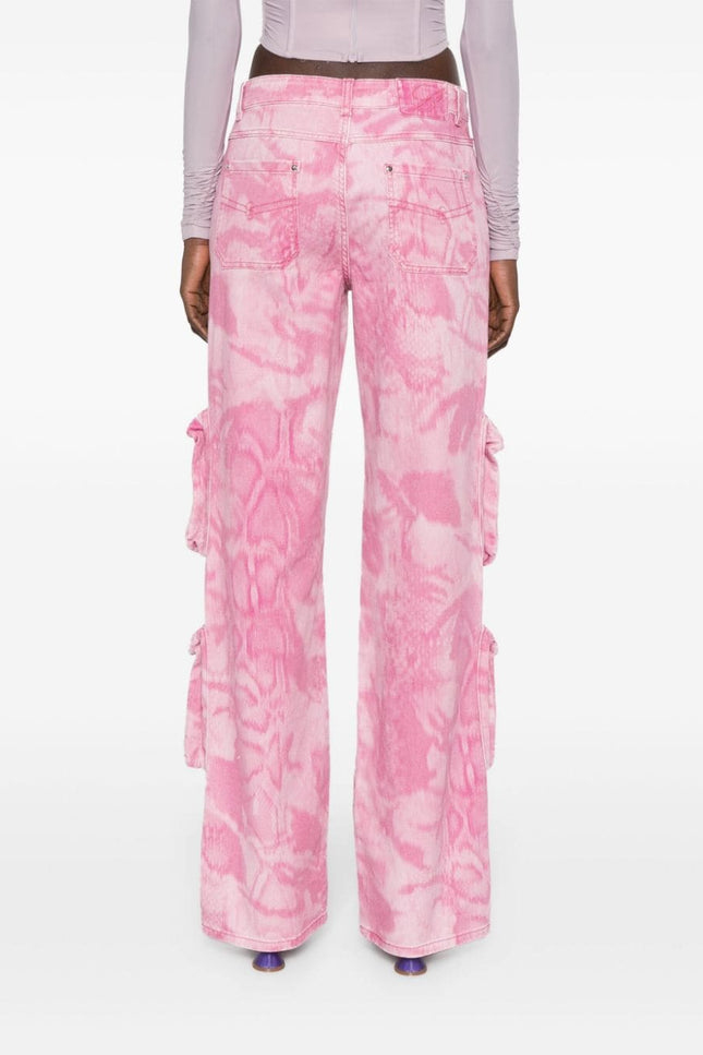 Blumarine Trousers Pink