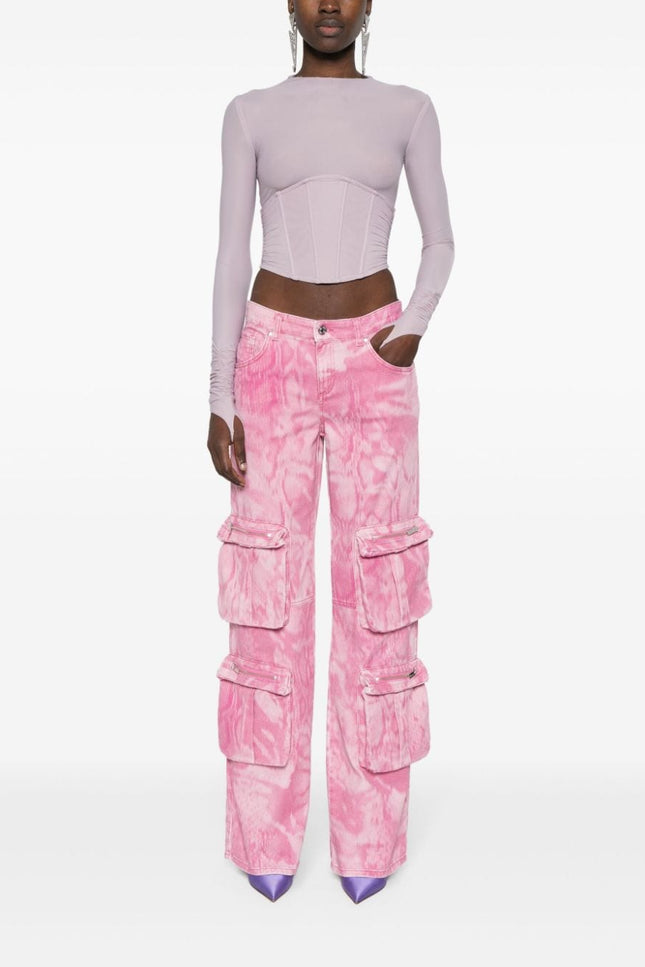 Blumarine Trousers Pink