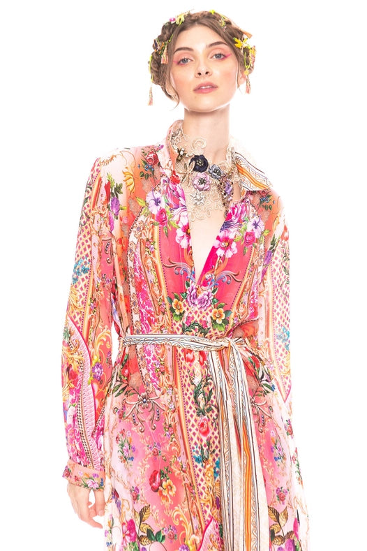 Bohemian Goddess Shirt-Dress