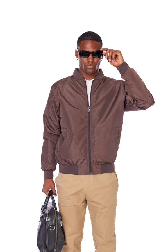 Bomber Jacket Lightweight COFFEE