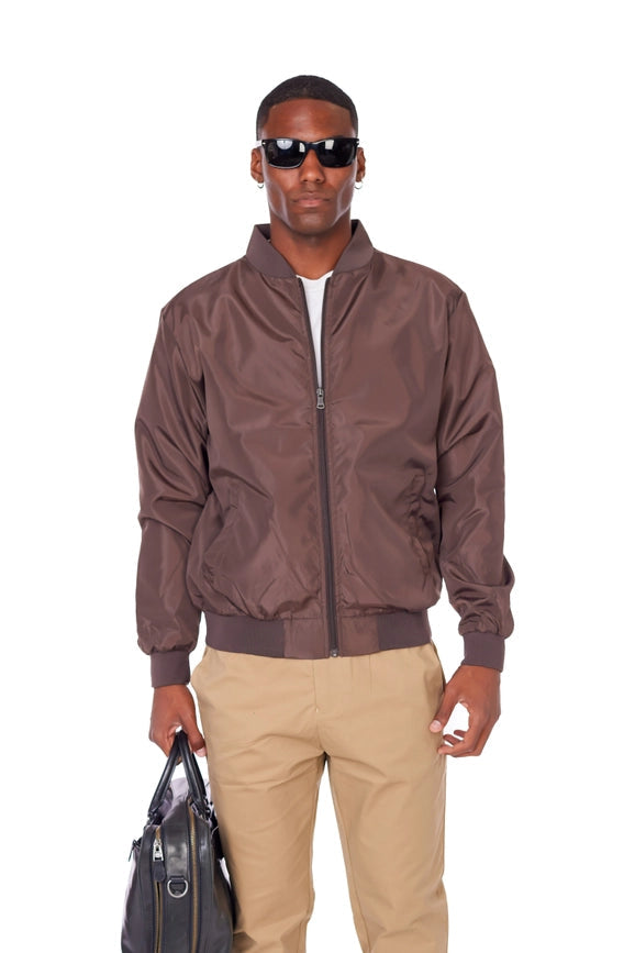 Bomber Jacket Lightweight COFFEE