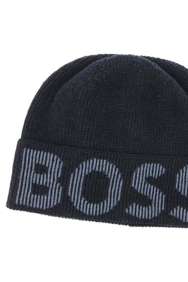 Boss lamico logo beanie-men > accessories > scarves hats & gloves > hats-Boss-os-Mixed colours-Urbanheer