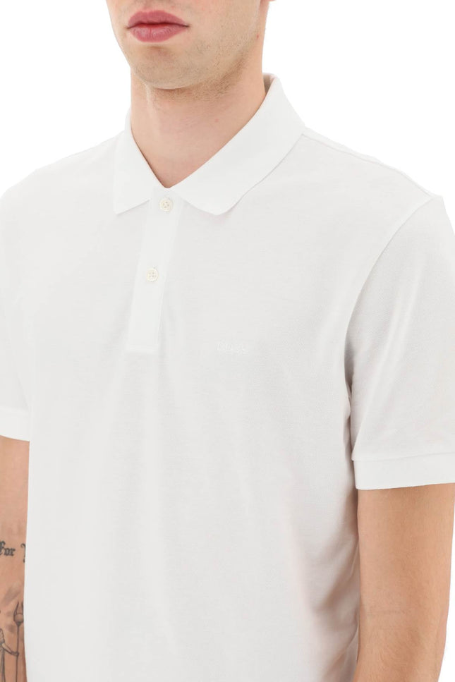 Boss organic cotton polo shirt-men > clothing > t-shirts and sweatshirts > polos-Boss-Urbanheer