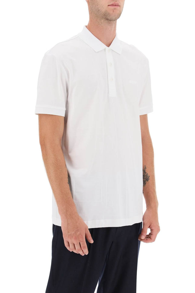 Boss regular fit jacquard polo shirt-men > clothing > t-shirts and sweatshirts > polos-Boss-Urbanheer